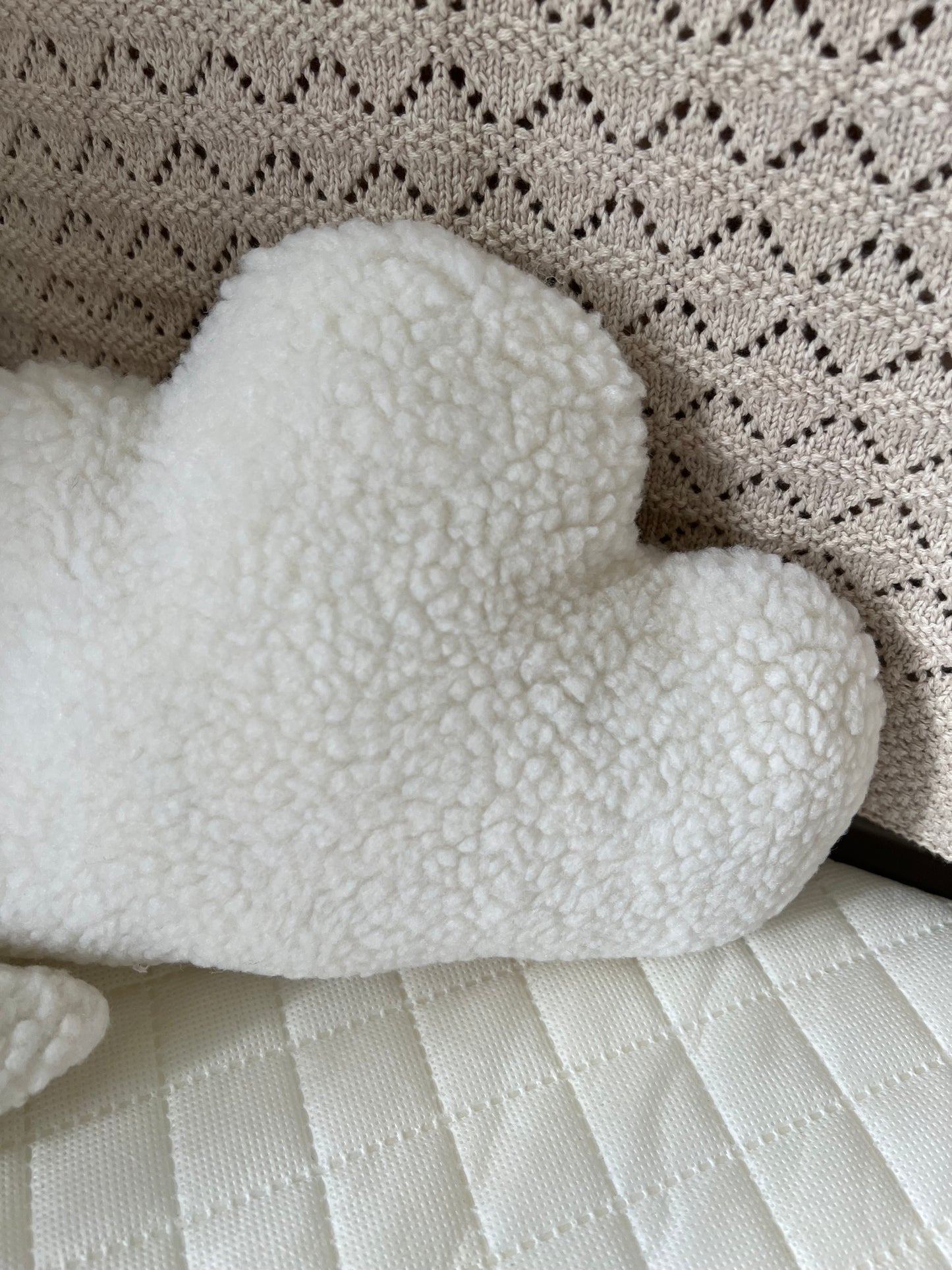 Bouclé Cloud Nursery Cushion