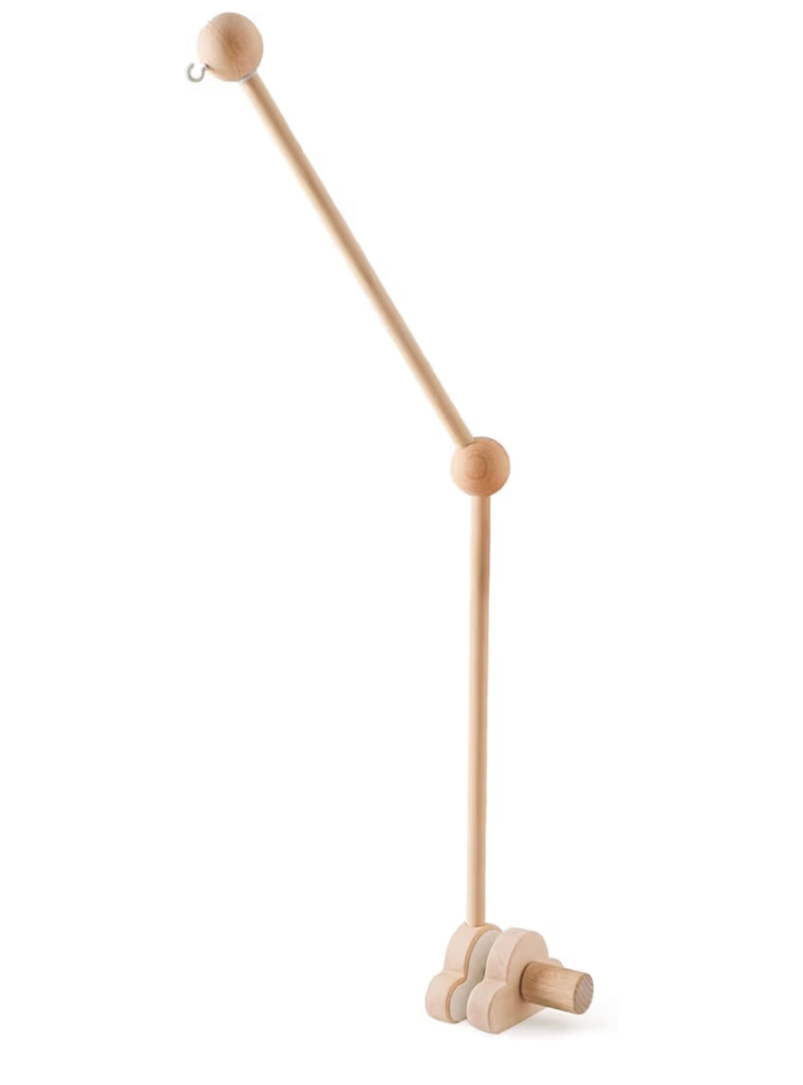 Wooden Cloud Mobile Crib Arm
