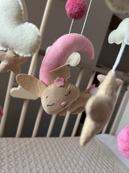Sleeping Bunny Mobile